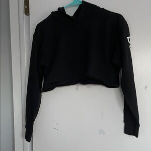 Black lululemon Women's Cropped Hoodie